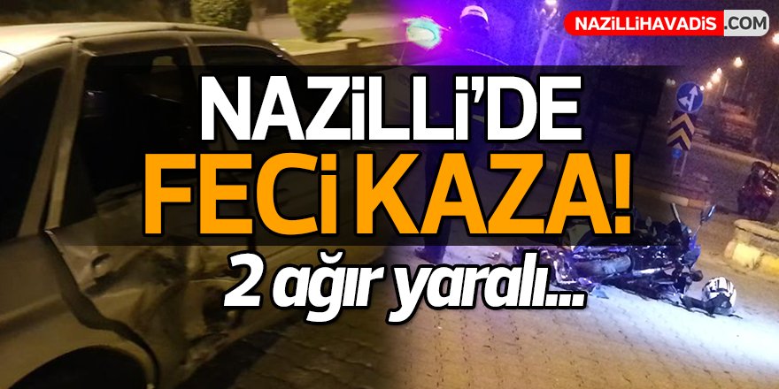 Nazilli'de Feci Kaza!