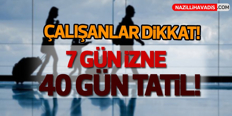 Çalışanlar dikkat!