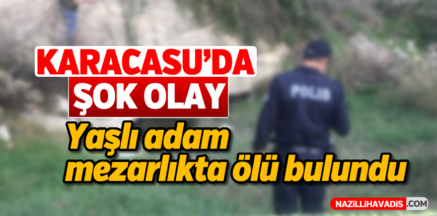 Yaşlı adam mezarlıkta ölü bulundu