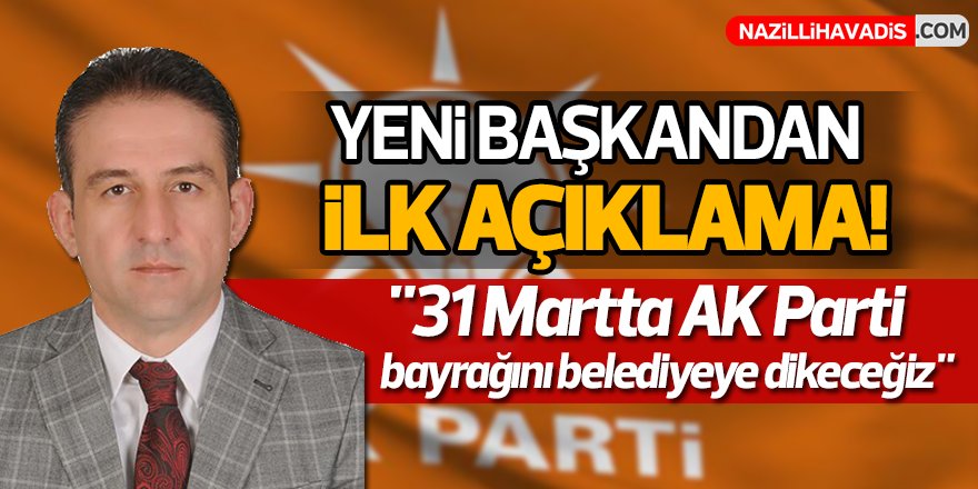 AK Parti'nin Yeni Başkanı İddialı Konuştu!