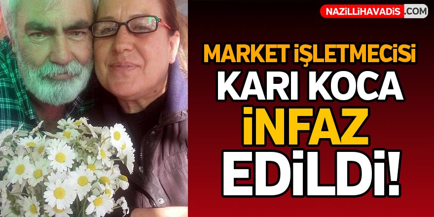 Market işletmecisi  karı koca infaz edildi