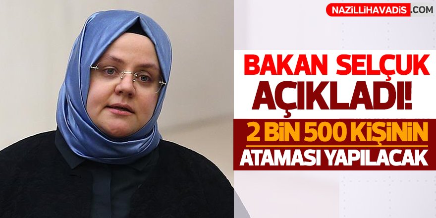 Bakan Selçuk Açıkladı!