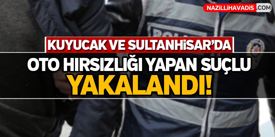 Oto Hırsızı Yakalandı!