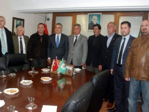 Savaş’tan Aydın Ziraat Odası'na Ziyaret