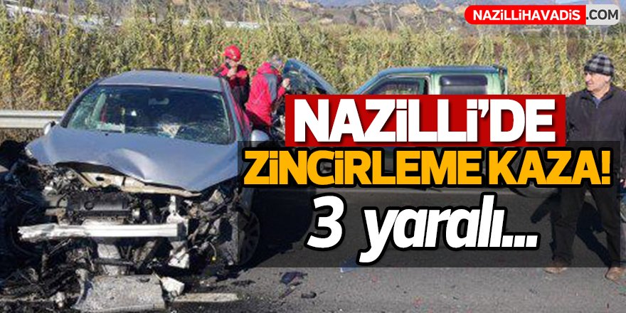 Nazilli'de Zincirleme Kaza!