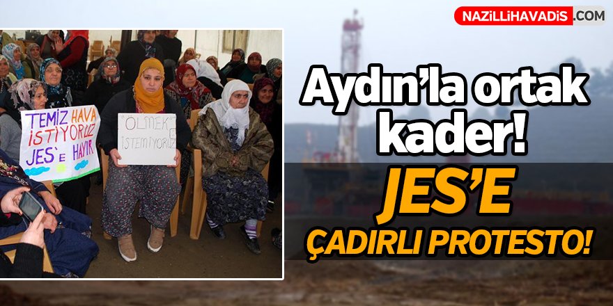 JES'e çadırla protesto!