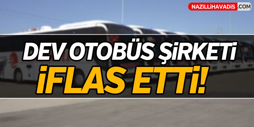 Ege'nin Dev Otobüs Şirketi İflas Etti!