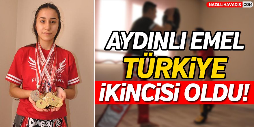 Aydınlı Emel Türkiye İkincisi Oldu!