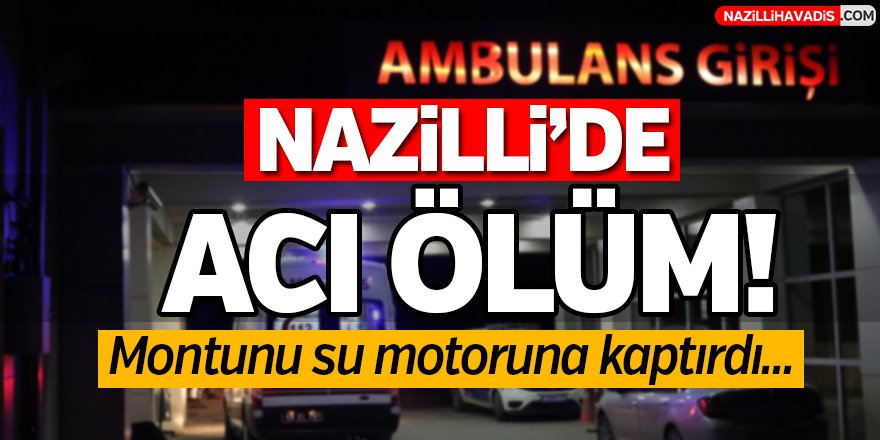 Nazilli'de Acı Ölüm!