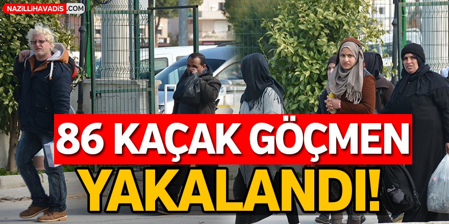 Kaçak Göçmenler Yakalandı!