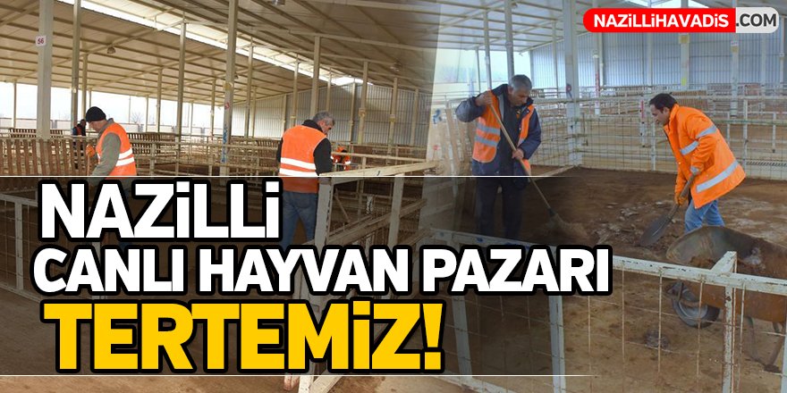 Nazilli Canlı Hayvan Pazarı Tertemiz!