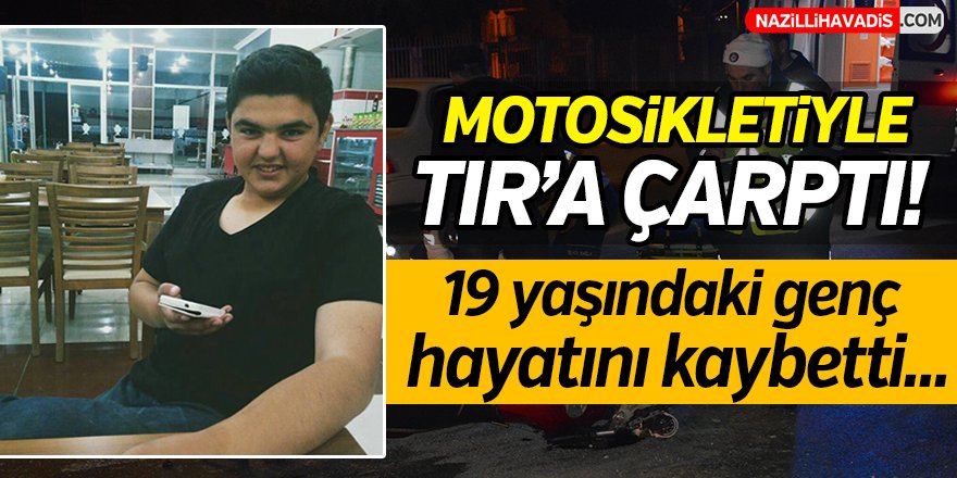 Motosikletliyle Tır Çarpıştı!