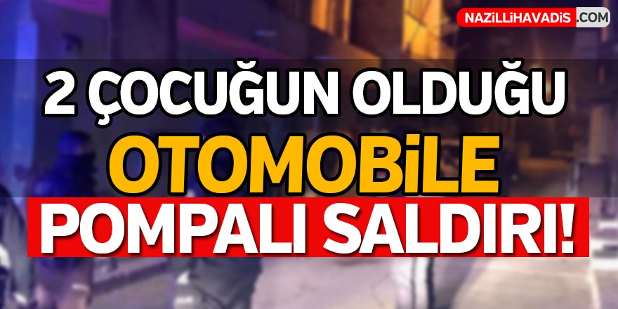 Pompalı tüfekli saldırı!