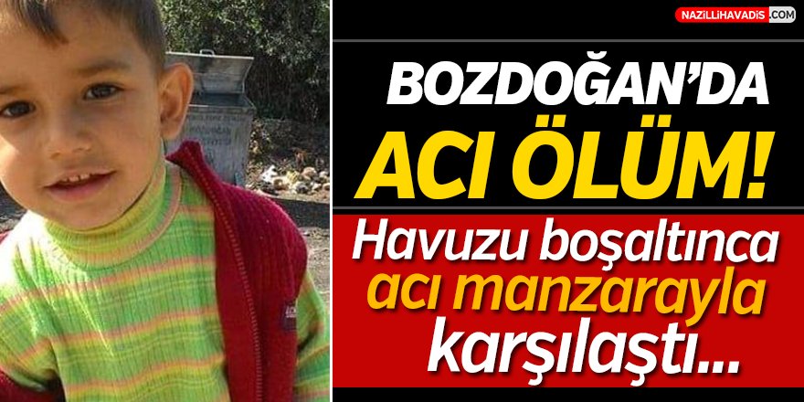 Bozdoğan'da Acı Ölüm!