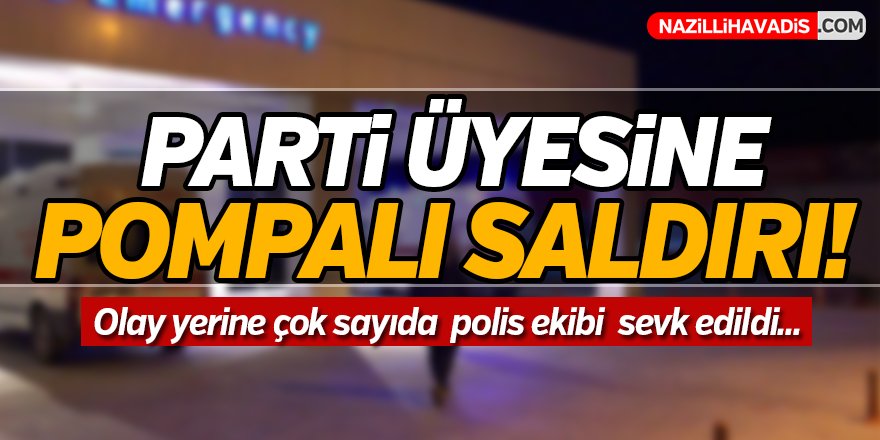 Aydın'da Pompalı Saldırı!