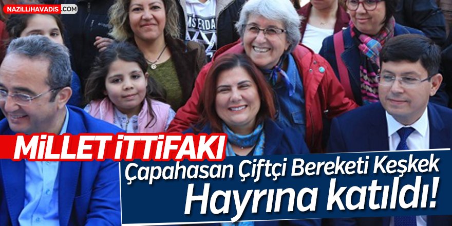 Millet İttifakı Nazilli'de Keşkek Hayrına Katıldı!