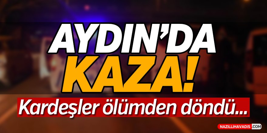 Aydın'da Trafik Kazası!