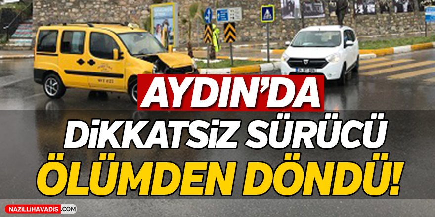 Aydın'da Kaza; 2 yaralı...