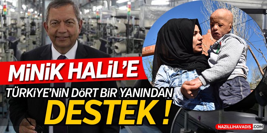 Minik Halil'e Destek Yağıyor!