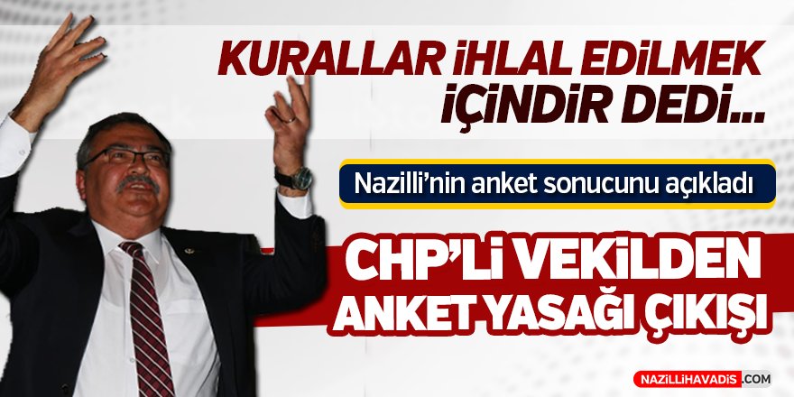 Nazilli'nin Anket Sonucunu Açıkladı!