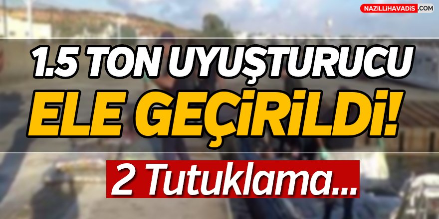 Uyuşturucu Operasyonu;2 Tutuklama!