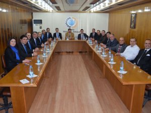 SÖGİAD ve Ziraat Bankası'ndan Ticaret Odası'na Ziyaret