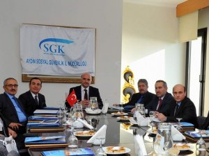 SGK Ege Bölge Müdürleri Aydın’da Toplandı