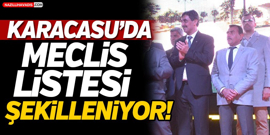 Karacasu'da Meclis Listesi Şekilleniyor!