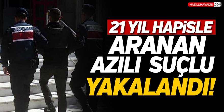 Aranan Azılı Suçlu Yakalandı!