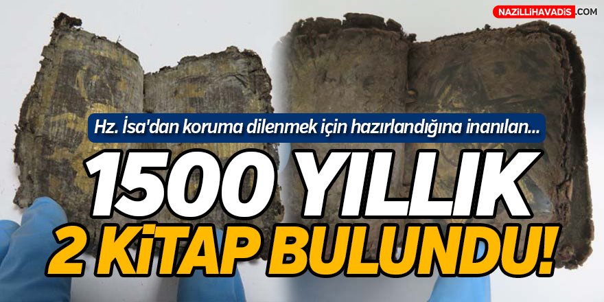 1500 yıllık 2 kitap bulundu!