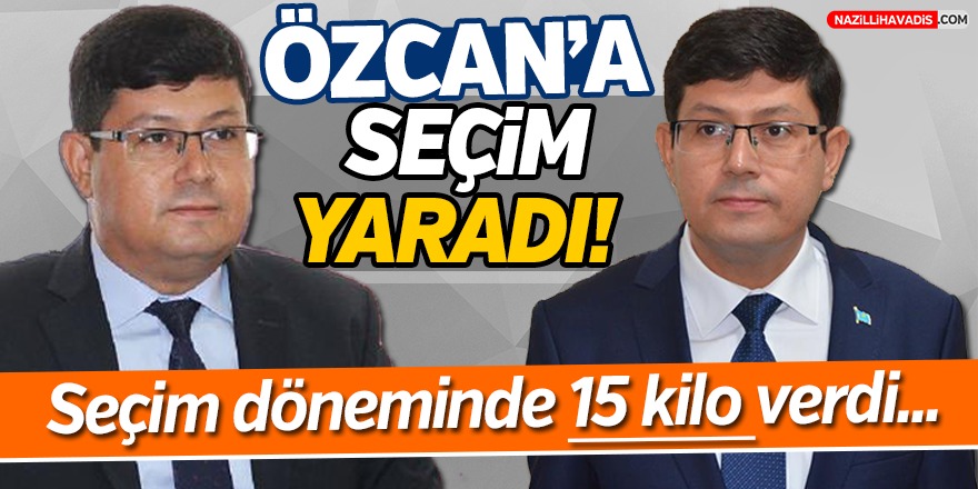 Başkan Özcan, 15 kilo verdi