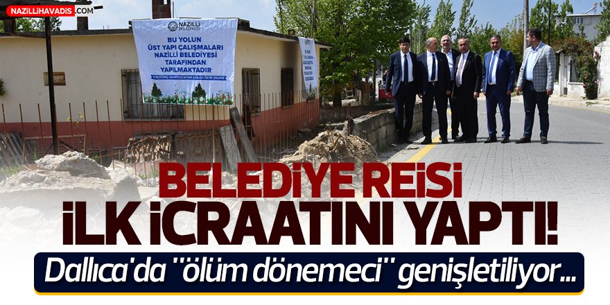 Belediye Reisi İlk İcraatını Yaptı!