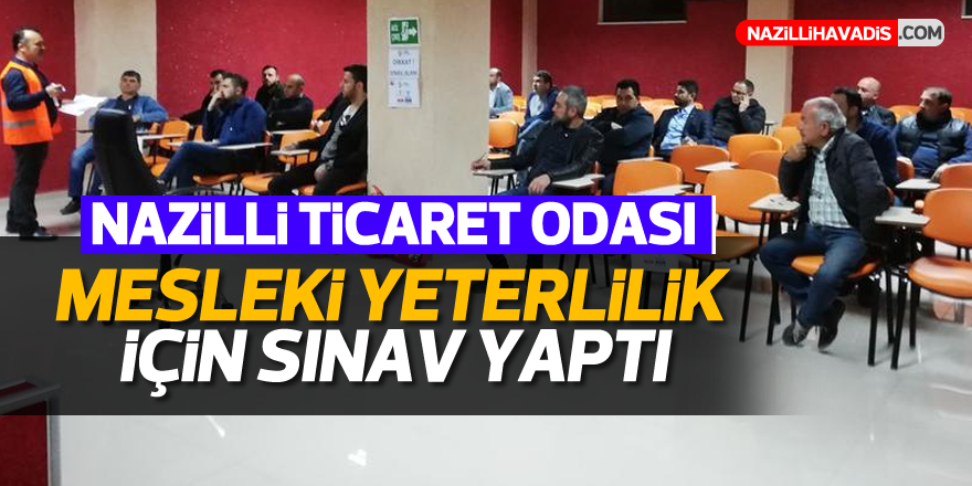 NTO Mesleki Yeterlilik Belgesi sınavları yapıldı!