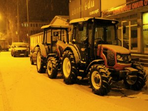 Ardahan’a Beklenen Kar Yağdı