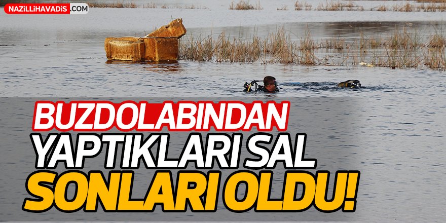 Buzdolabından Yaptıkları Sal Sonları Oldu!