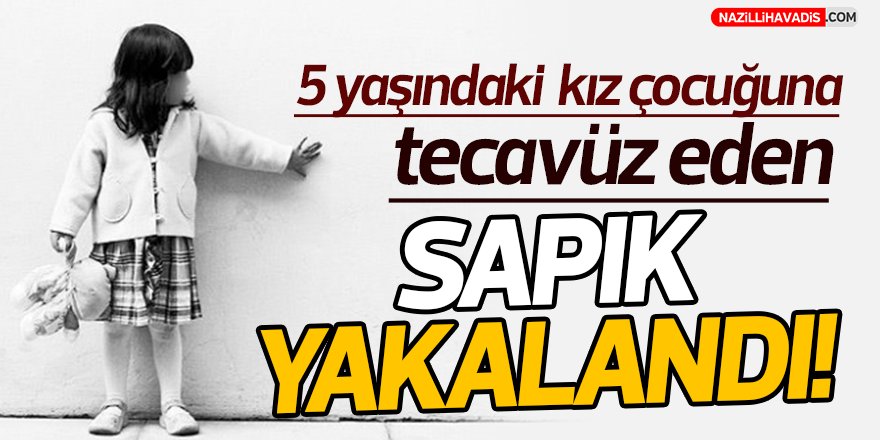 5 yaşındaki çocuğa tecavüz eden sapık yakalandı!