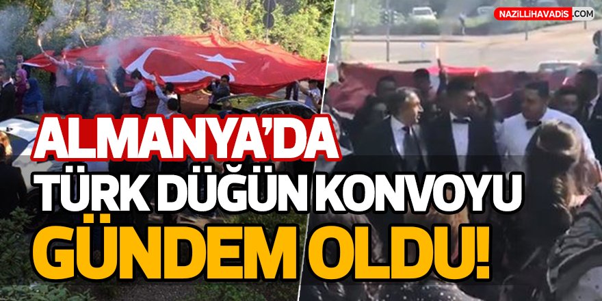 Turk Dugun Konvoyu Almanya Da Gundem Oldu