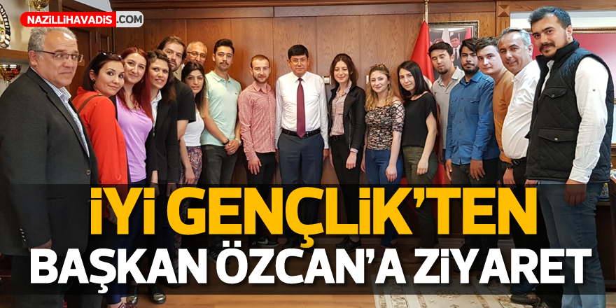 İYİ Gençlik'ten Başkan Özcan'a ziyaret...