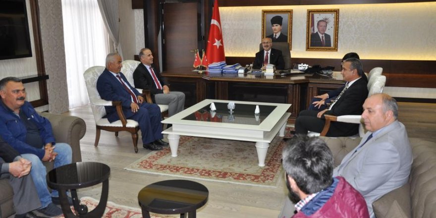 AYDIN'IN  İYİ BAŞKANLARINDAN VALİYE ZİYARET!