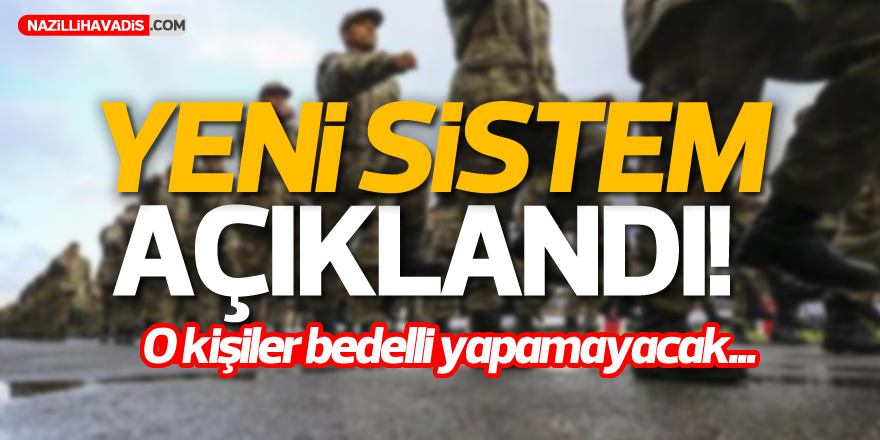 Yeni sistem açıklandı!