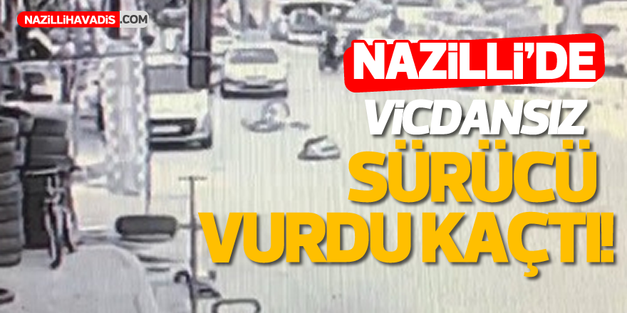 Önce vurdu sonra olay yerinden kaçtı!