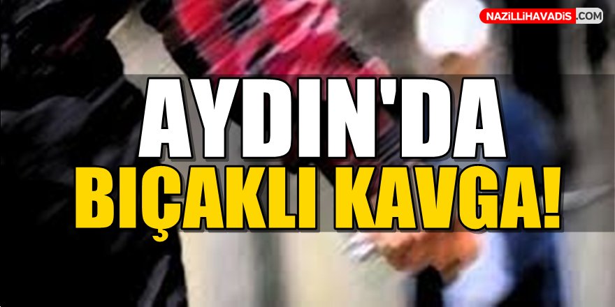 Aydın'da Bıçaklı Kavga!