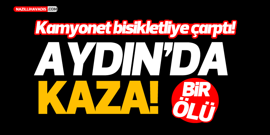 Aydın'da feci kaza!