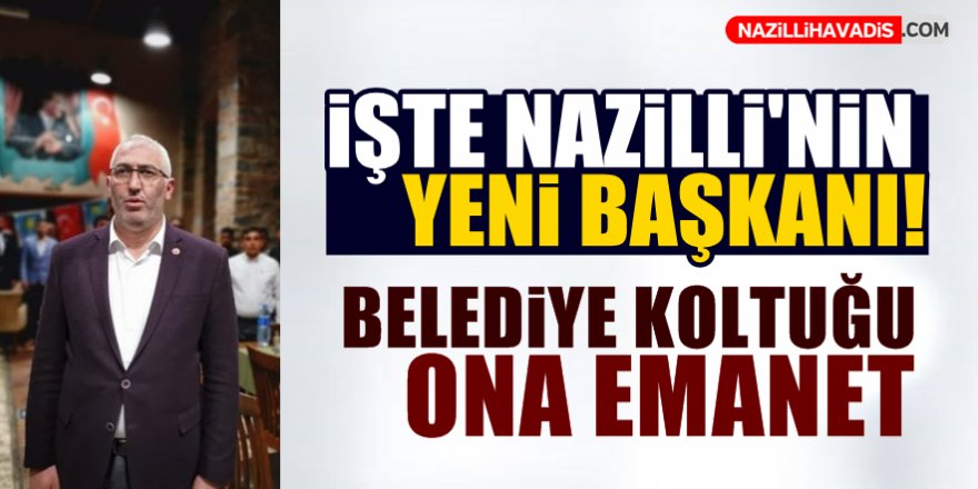 Belediye koltuğu ona emanet!