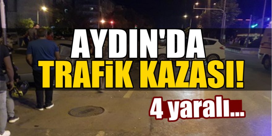 Aydın'da trafik kazası