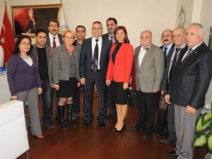 Alevilerden Aydın Belediyesi'ne Ziyaret