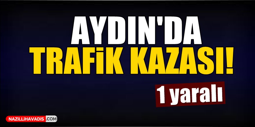 Aydın'da trafik kazası