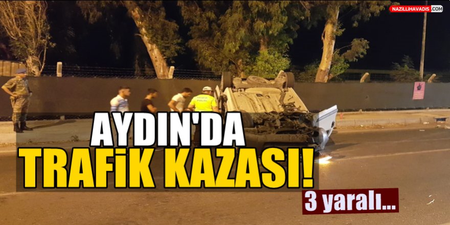 Aydın'da trafik kazası!