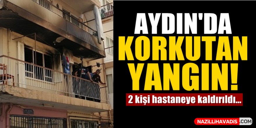 Aydın'da Korkutan Yangın