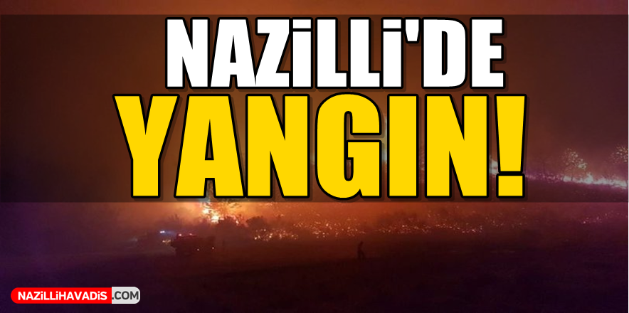 Nazilli'de Yangın!